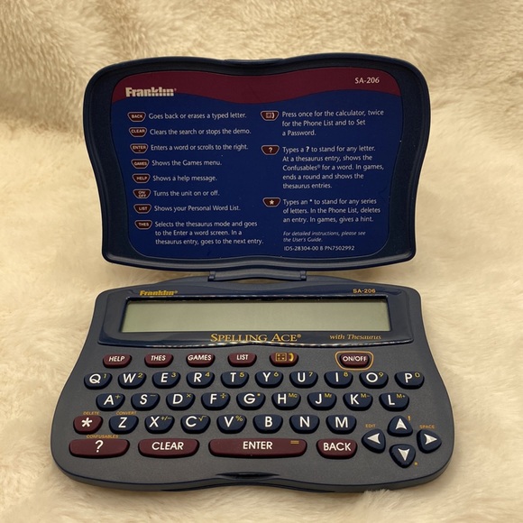 Franklin Spelling Ace, Model SA-206 With ThesaurusMode - Picture 5 of 8